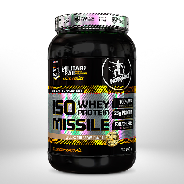 Iso Whey Protein Missile 930g  Cookies and Cream