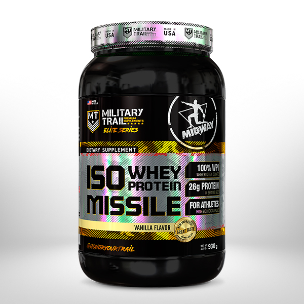 Iso Whey Protein Missile 930g  Baunilha
