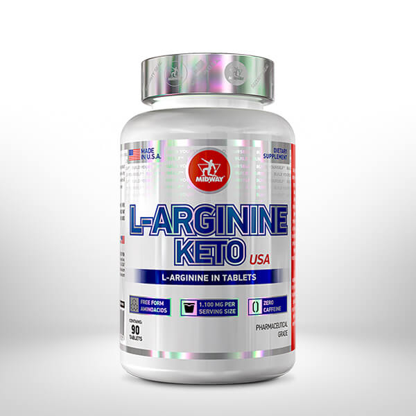 L-Arginine Keto 90 tablets  Sem sabor